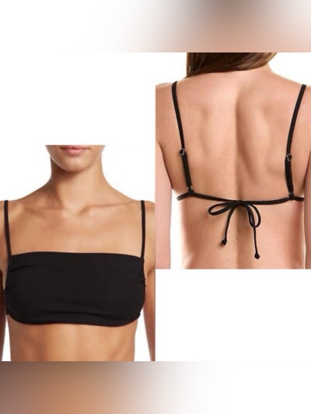 Weworethat Top with Adjustable Straps NWT